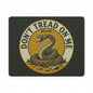 Don't Tread On Me PU Leather Mouse Mat — Gadsden Snake Desk Pad