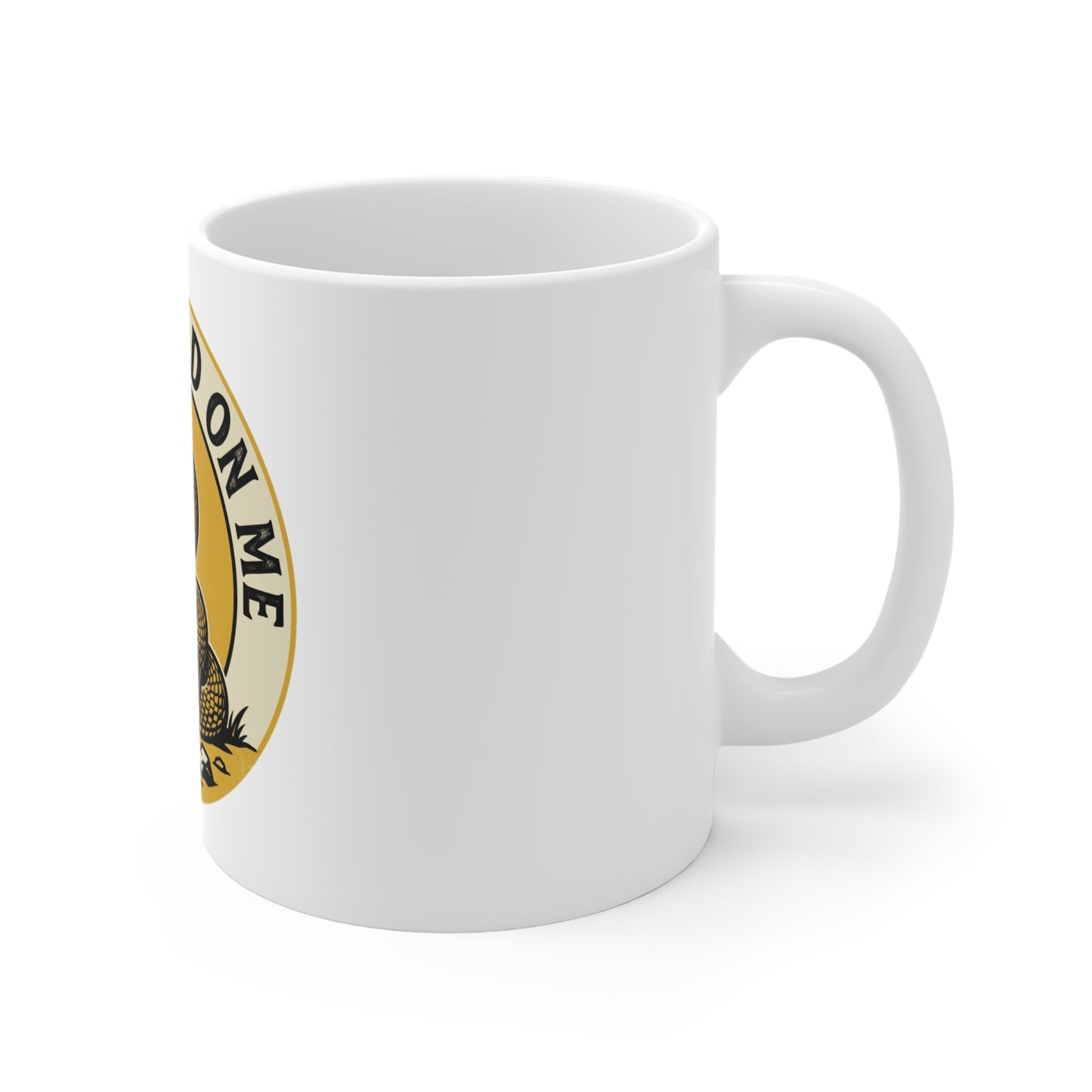 Don’t Tread On Me Coffee Mug – 11oz Gadsden Snake Design
