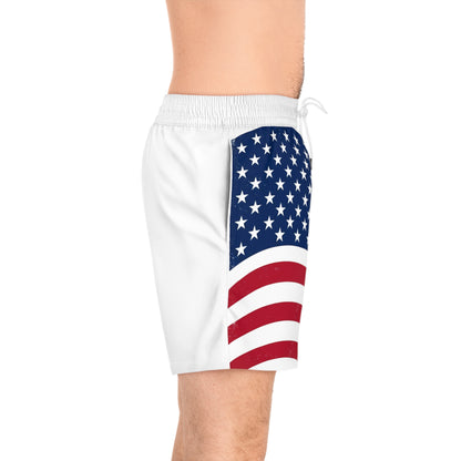 Men's Mid-Length Swim Shorts (AOP)