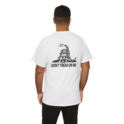 Don't Tread On Me Tee — Gadsden Flag Snake Graphic T-Shirt