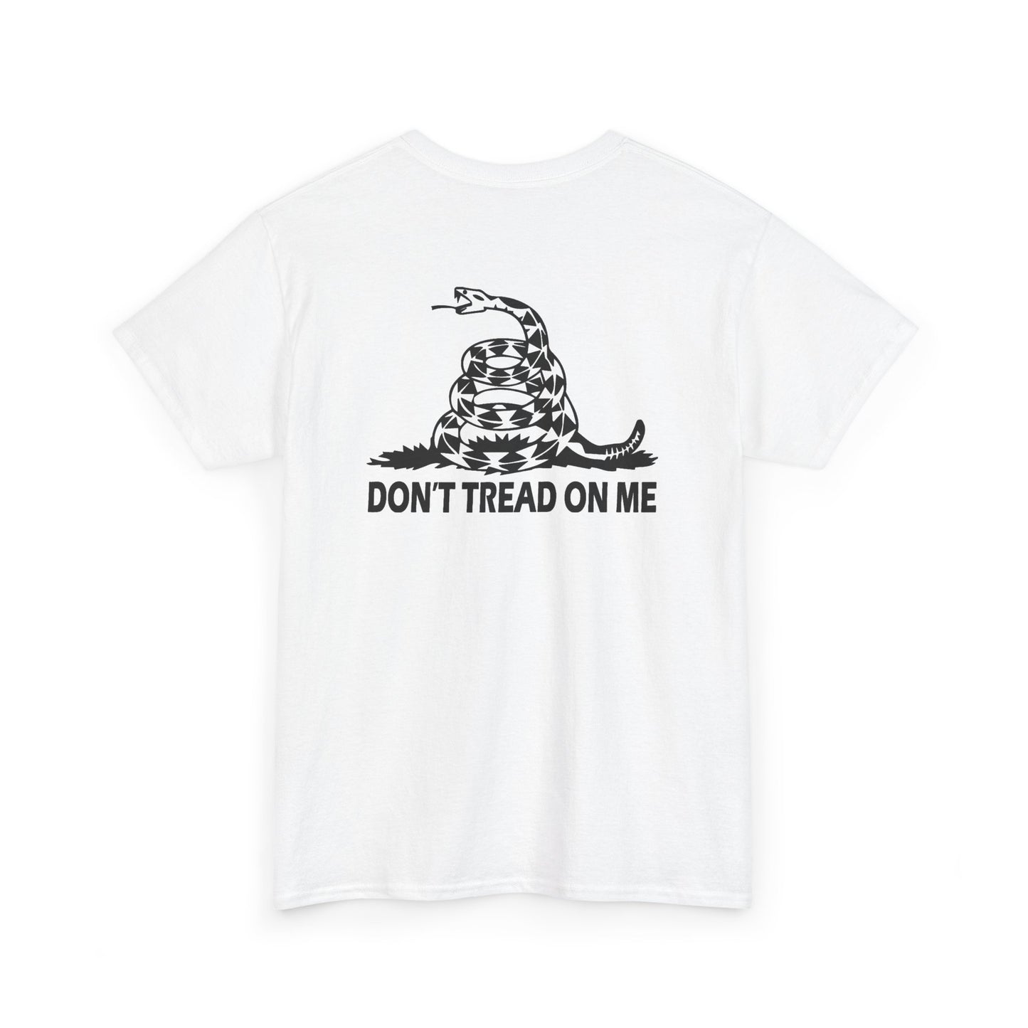 Don't Tread On Me Tee — Gadsden Flag Snake Graphic T-Shirt