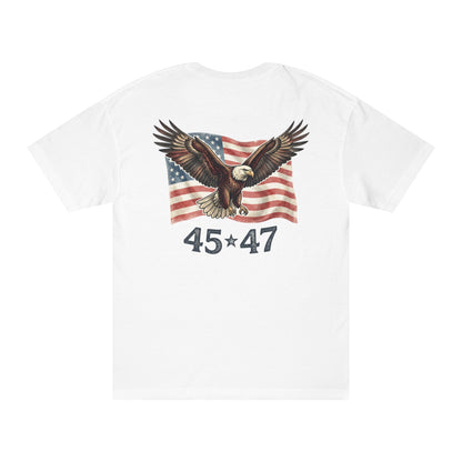 Patriotic Eagle Tee — 4547 American Flag Graphic Shirt
