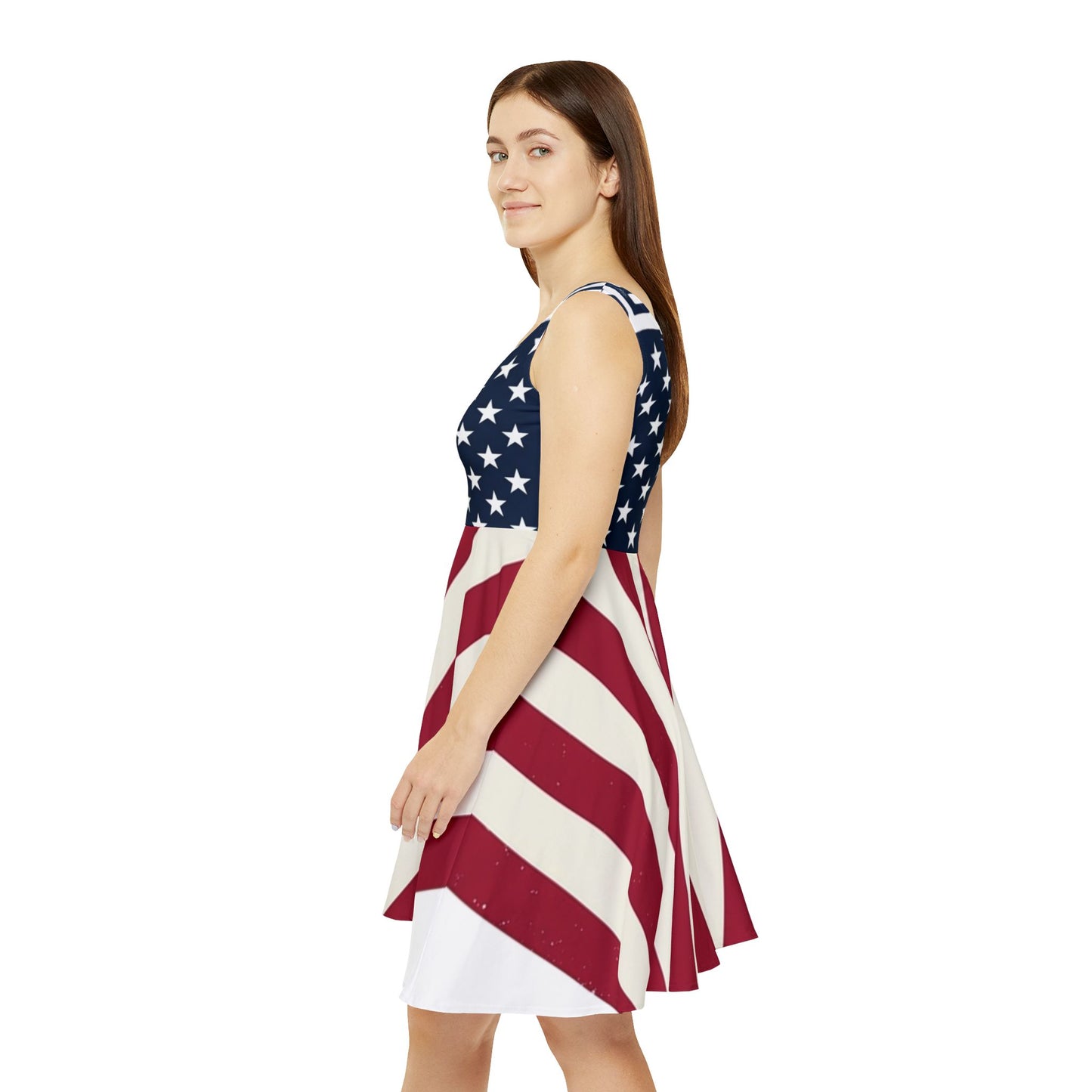 American Flag Dress - Patriotic USA Stars & Stripes