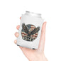 Patriotic Eagle Can Cooler - '4547' American Flag Beer Koozie