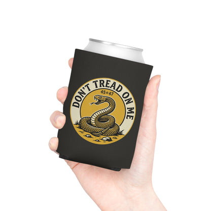 Can Cooler — "Don't Tread On Me" Gadsden Snake Can Cooler (Yellow/Black)