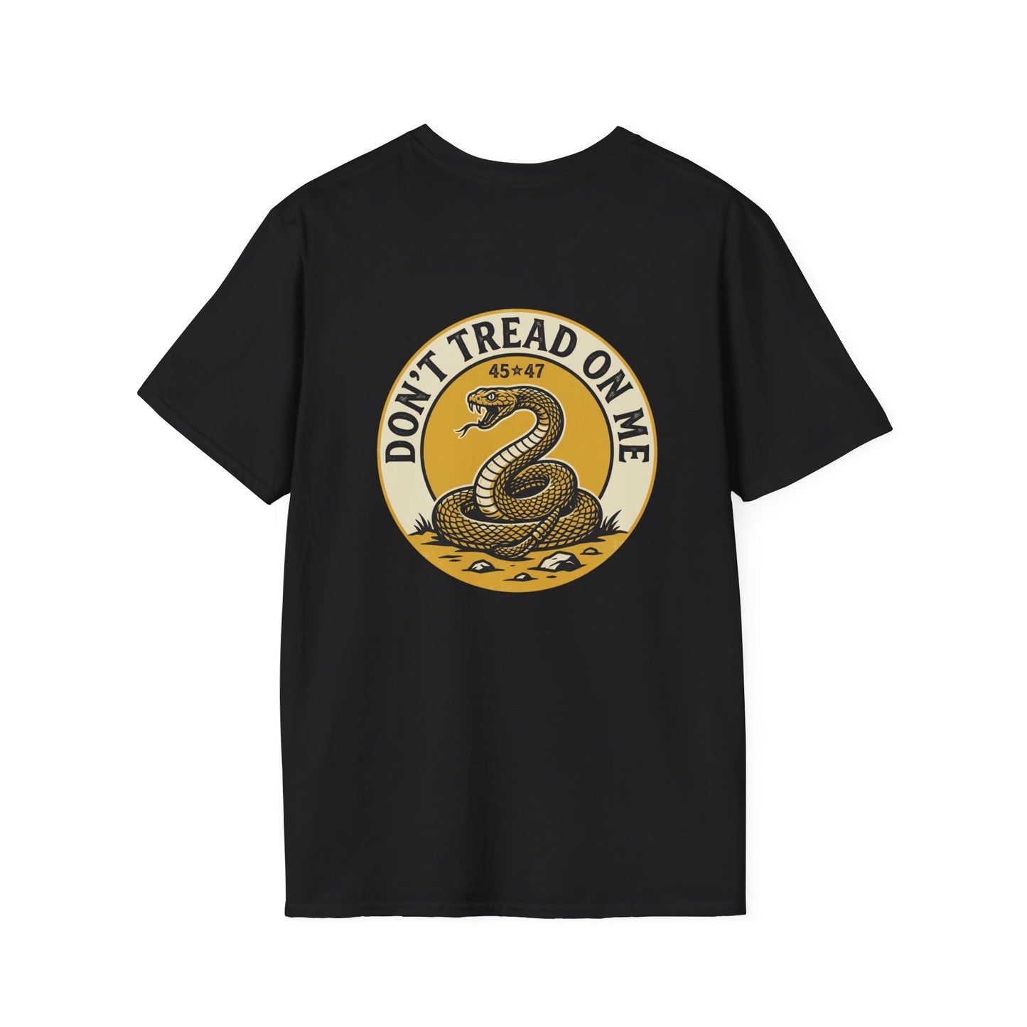 Don't Tread on Me T-Shirt — Gadsden Flag Patriotic Tee