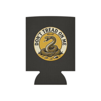 Can Cooler — "Don't Tread On Me" Gadsden Snake Can Cooler (Yellow/Black)
