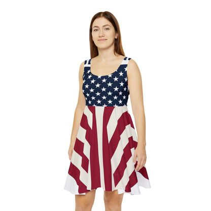 American Flag Dress - Patriotic USA Stars & Stripes