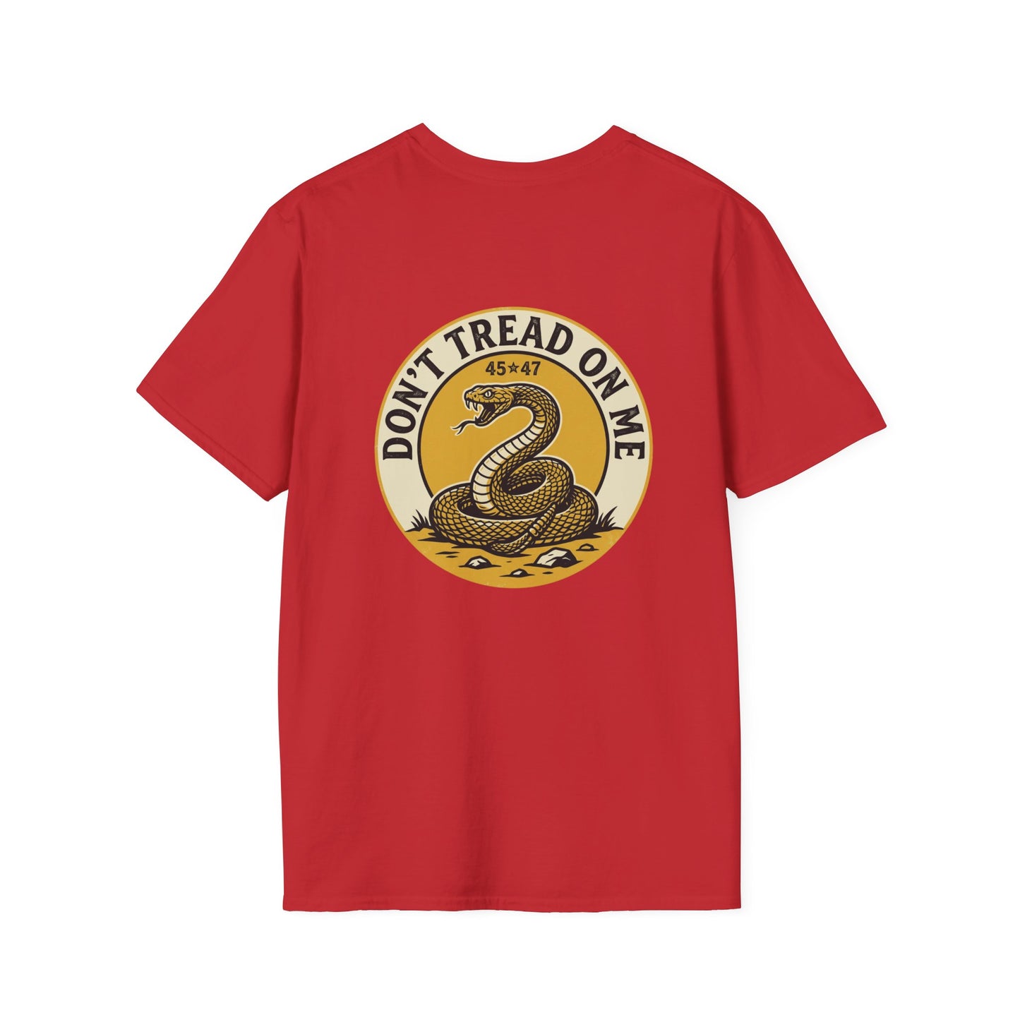 Don't Tread on Me T-Shirt — Gadsden Flag Patriotic Tee