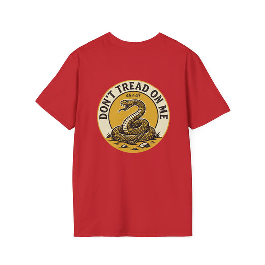 Don't Tread on Me T-Shirt — Gadsden Flag Patriotic Tee