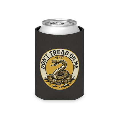 Can Cooler — "Don't Tread On Me" Gadsden Snake Can Cooler (Yellow/Black)