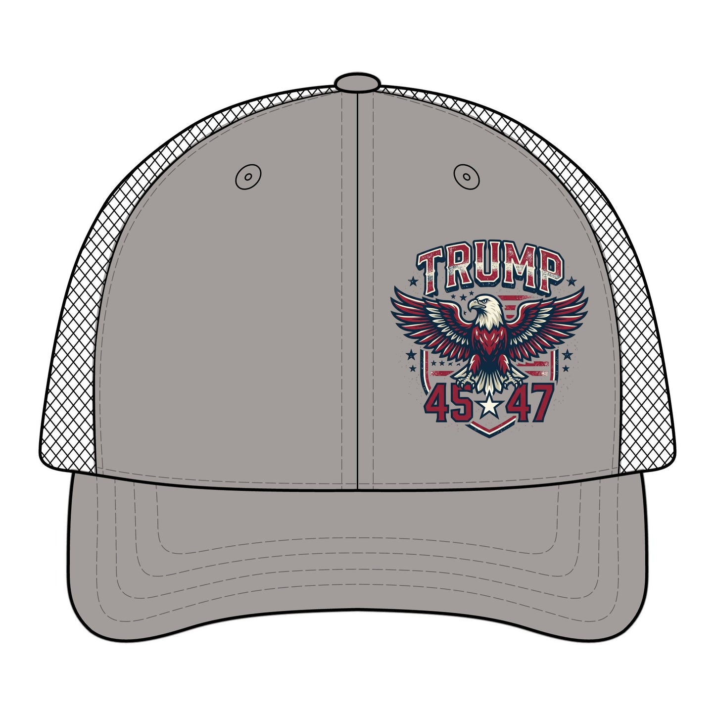 Flexfit Melange Mesh Back Trucker Cap