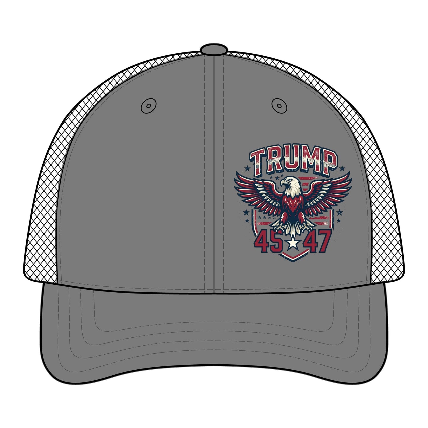 Flexfit Melange Mesh Back Trucker Cap