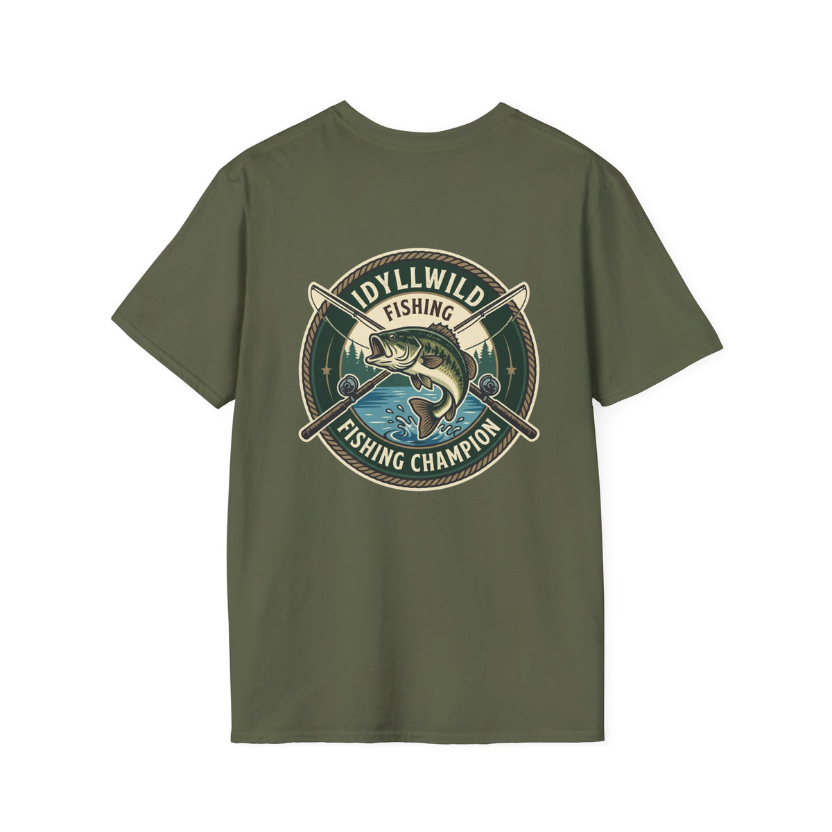 Idyllwild Fishing Champion Softstyle T-Shirt